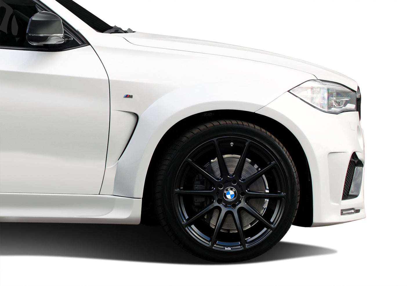 Aero Function AF-1 Wide Body Front Fenders Flares Compatible With 2014-2018 BMW X5 - 2 Piece - 112661