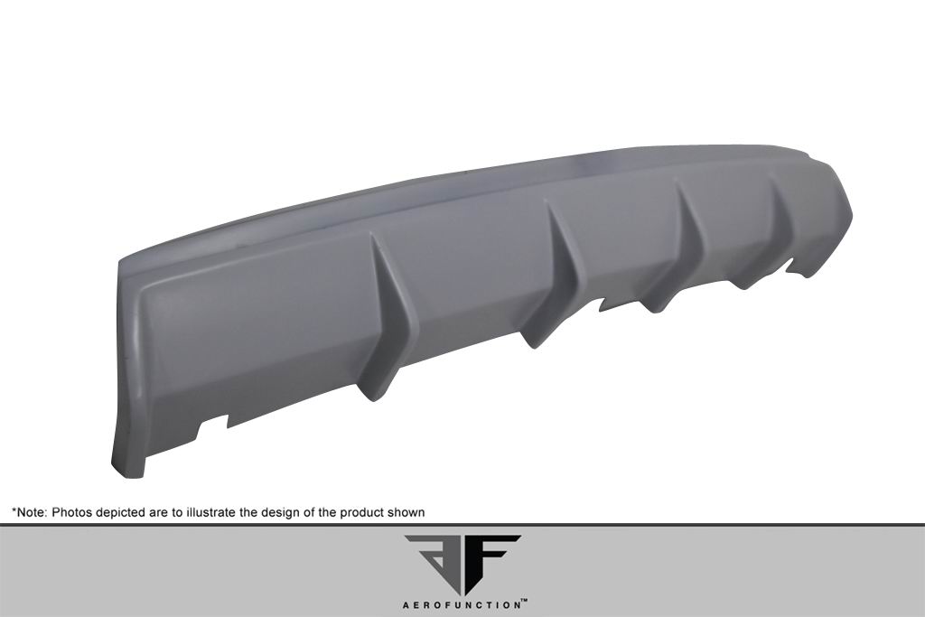 Aero Function AF-1 Wide Body Rear Lip Add On Spoiler Compatible With 2014-2018 BMW X5 - 1 Piece - 112663