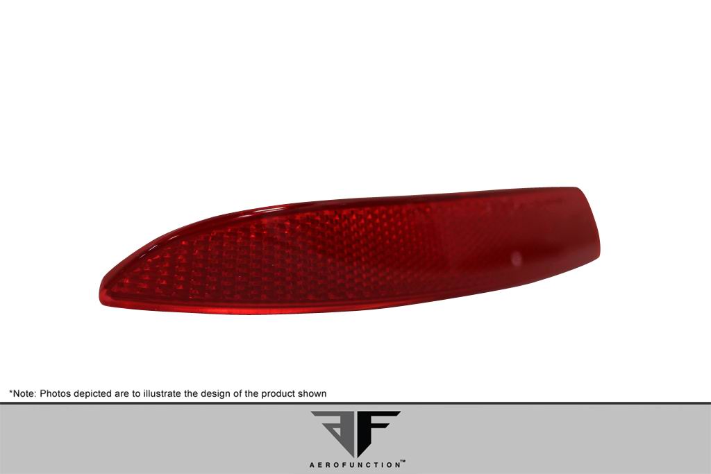 Aero Function AF-1 Wide Body Reflective Caps Compatible With 2014-2018 BMW X5 - 2 Piece - 112667