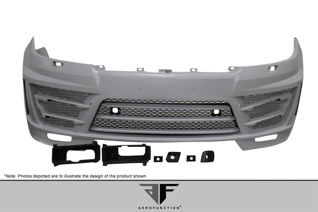 Aero Function AF-1 Front Bumper Cover Compatible With 2014-2022 Land Rover Range Rover Sport - 1 Piece - 112670