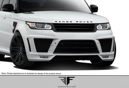 Aero Function AF-1 Front Bumper Cover Compatible With 2014-2022 Land Rover Range Rover Sport - 1 Piece - 112670
