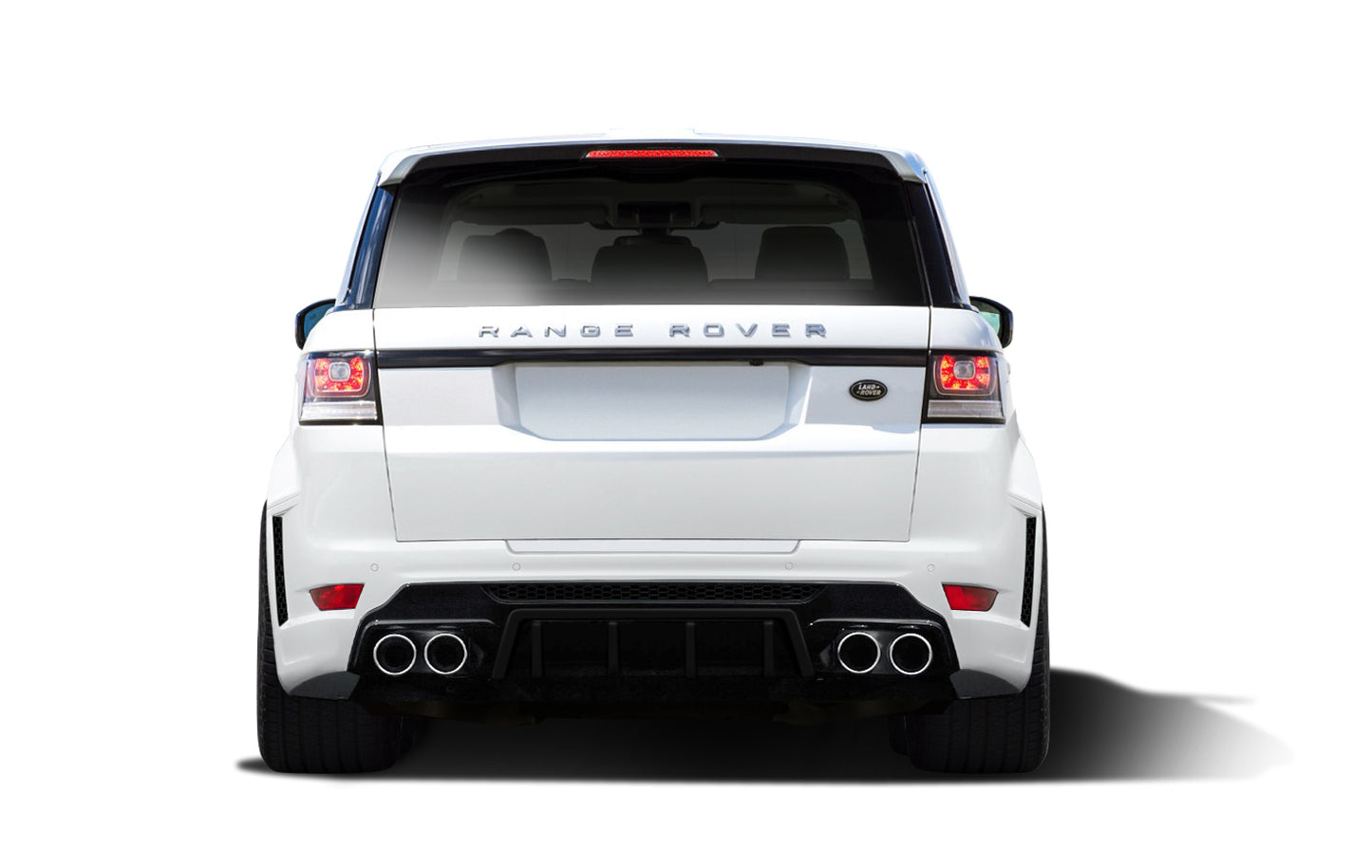 Aero Function AF-1 Rear Bumper Cover Compatible With 2014-2022 Land Rover Range Rover Sport - 1 Piece - 112671
