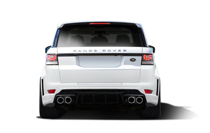 Aero Function AF-1 Rear Bumper Cover Compatible With 2014-2022 Land Rover Range Rover Sport - 1 Piece - 112671