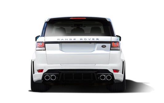 Aero Function AF-1 Rear Bumper Cover Compatible With 2014-2022 Land Rover Range Rover Sport - 1 Piece - 112671