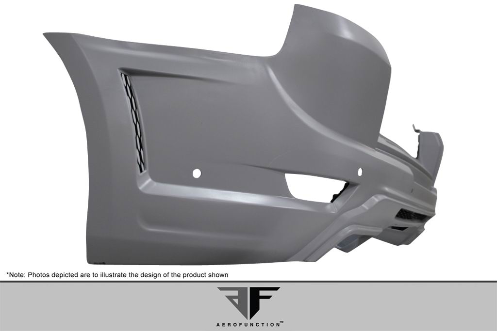 Aero Function AF-1 Rear Bumper Cover Compatible With 2014-2022 Land Rover Range Rover Sport - 1 Piece - 112671