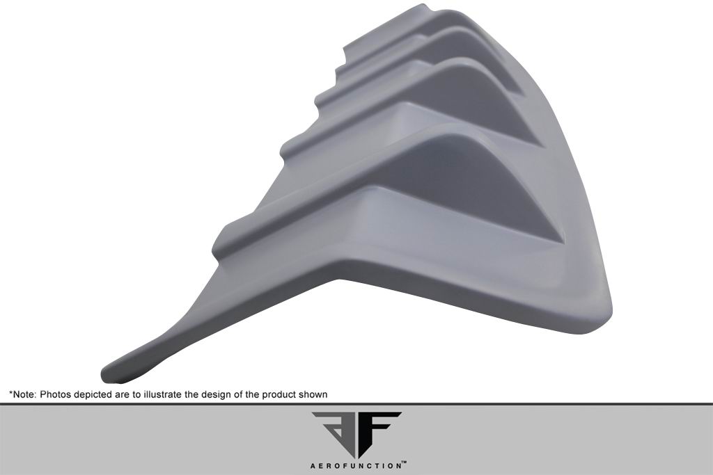 Aero Function AF-1 Rear Lip Add On Spoiler Compatible With 2014-2022 Land Rover Range Rover Sport - 1 Piece - 112674