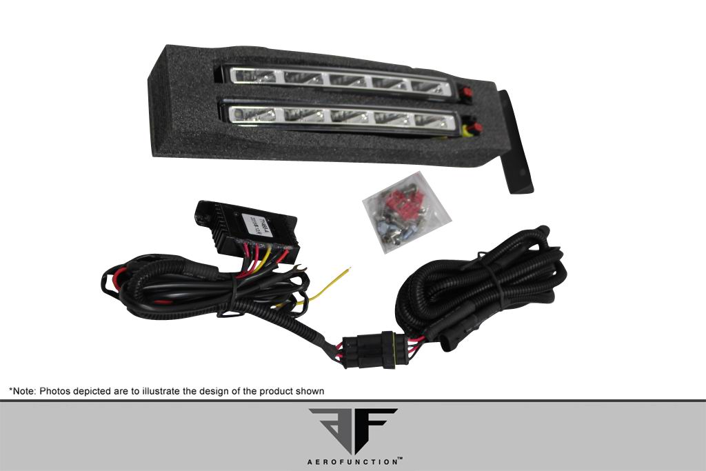 Aero Function AF-2 Wide Body LED Lights Compatible With 2014-2022 Land Rover Range Rover Sport - 2 Piece - 112683