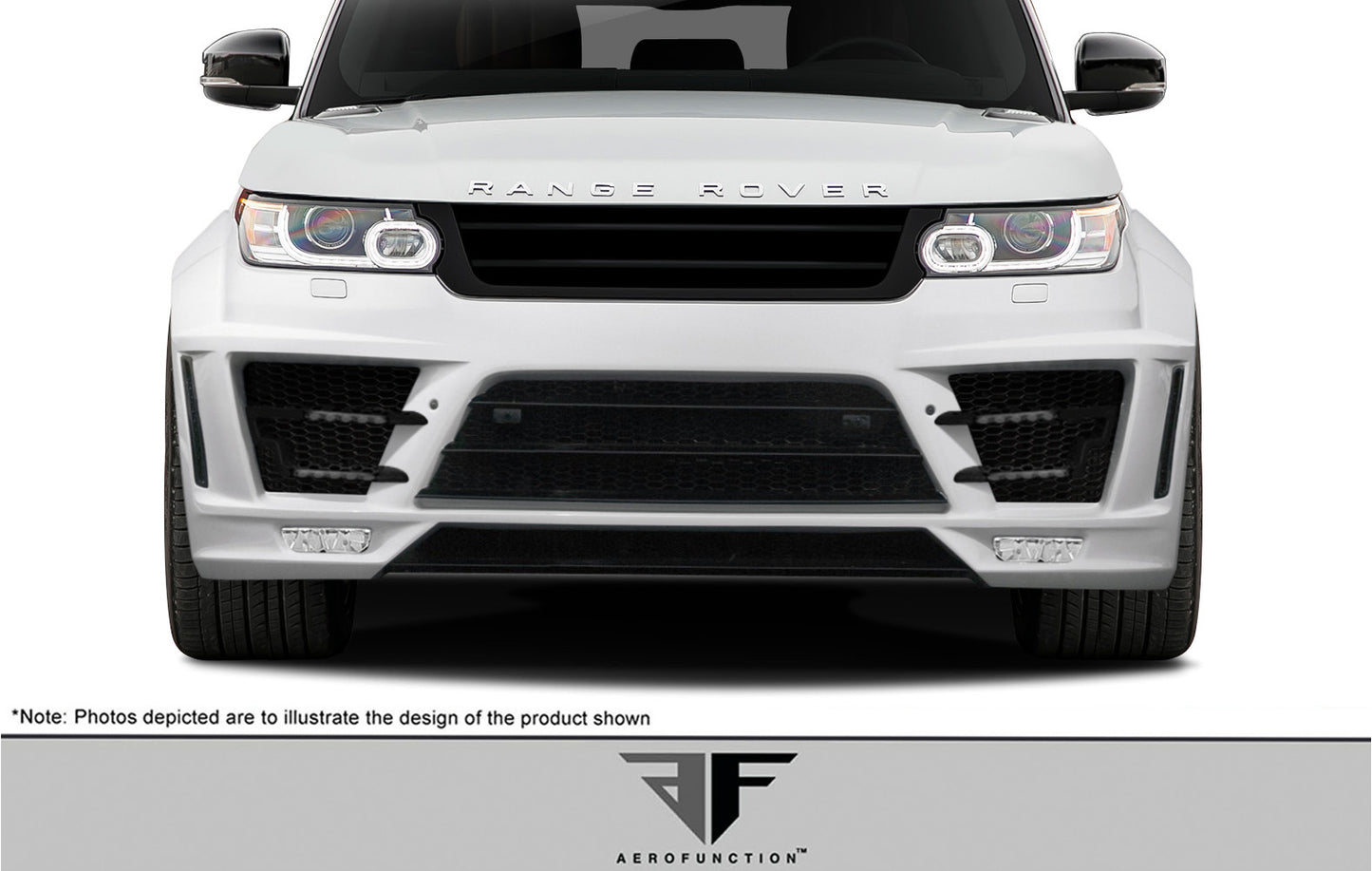 Aero Function AF-2 Wide Body LED Lights Compatible With 2014-2022 Land Rover Range Rover Sport - 2 Piece - 112683