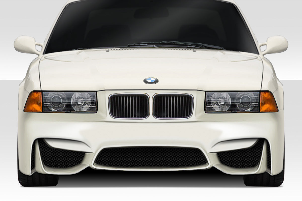 Extreme Dimensions Duraflex M4 Look Front Bumper Cover Compatible With 1992-1998 BMW 3 Series - 1 Piece - 112695