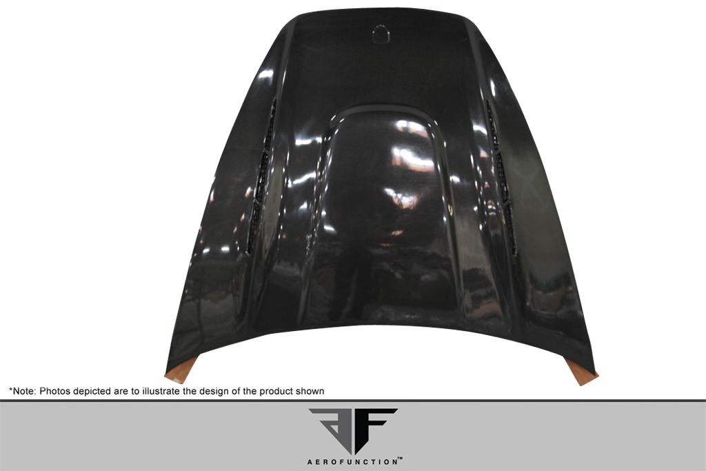 Aero Function AF-3 Hood Compatible With 2011-2014 Porsche Cayenne - 1 Piece - 112696