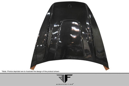 Aero Function AF-3 Hood Compatible With 2011-2014 Porsche Cayenne - 1 Piece - 112696