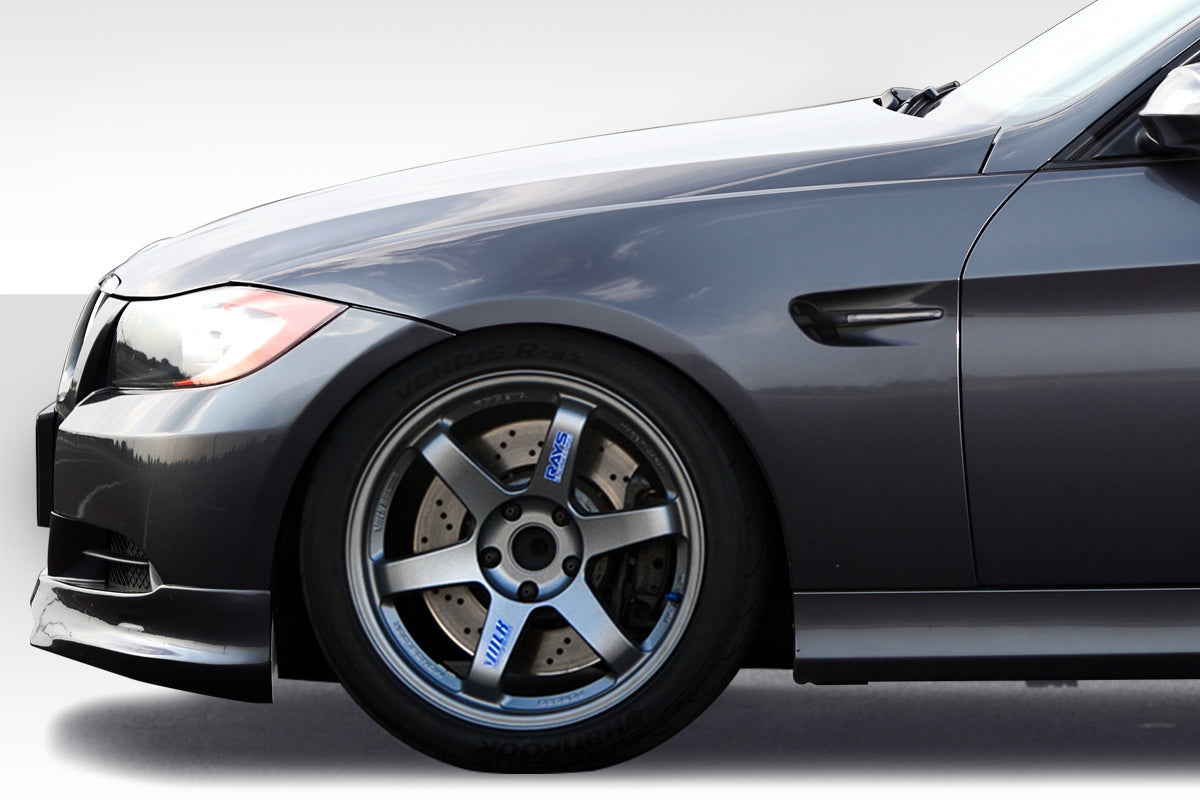 Extreme Dimensions Duraflex M3 Look Fender Compatible With 2006-2011 BMW 3 Series - 2 Piece - 112702