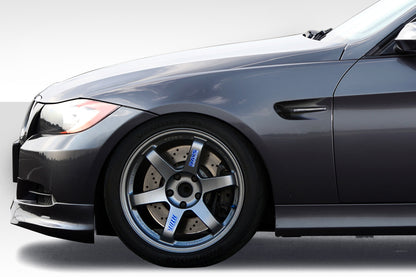Extreme Dimensions Duraflex M3 Look Fender Compatible With 2006-2011 BMW 3 Series - 2 Piece - 112702