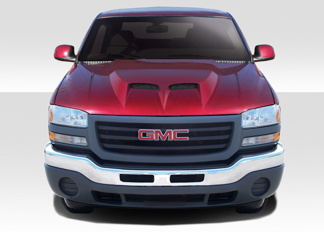 Extreme Dimensions Duraflex Ram Air Hood Compatible With 1999-2006 GMC Sierra - 1 Piece - 112728