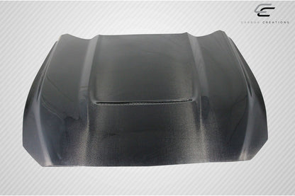 Carbon Creations GT350 Hood Compatible With 2015-2017 Ford Mustang - 1 Piece - 112734