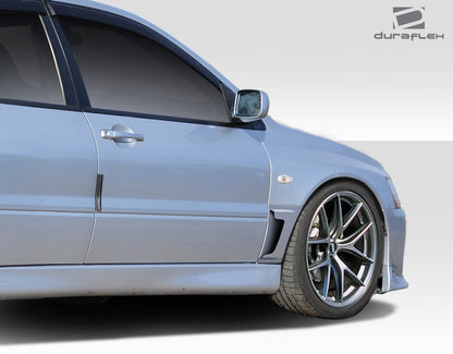 Extreme Dimensions Duraflex VR-S Front Fenders Compatible With 2003-2007 Mitsubishi Evolution - 4 Piece - 112737