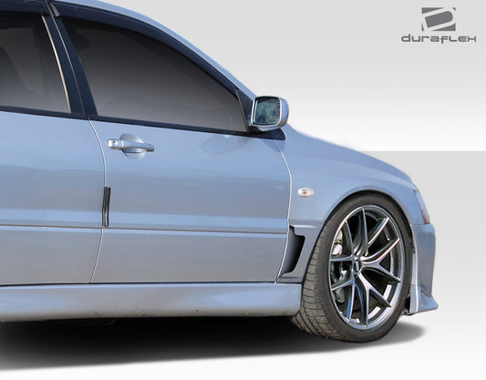 Extreme Dimensions Duraflex VR-S Front Fenders Compatible With 2003-2007 Mitsubishi Evolution - 4 Piece - 112737