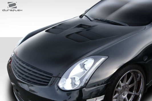 Extreme Dimensions Duraflex TS-2 Hood Compatible With 2003-2007 Infiniti G Coupe - 1 Piece - 112740