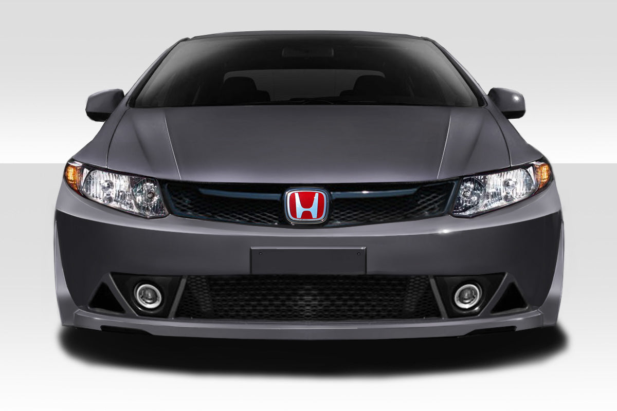Extreme Dimensions Duraflex MR Front Bumper Cover Compatible With 2012-2014 Honda Civic 4DR - 1 Piece - 112741