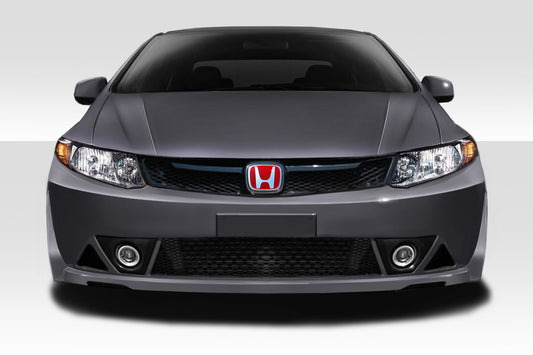 Extreme Dimensions Duraflex MR Front Bumper Cover Compatible With 2012-2014 Honda Civic 4DR - 1 Piece - 112741