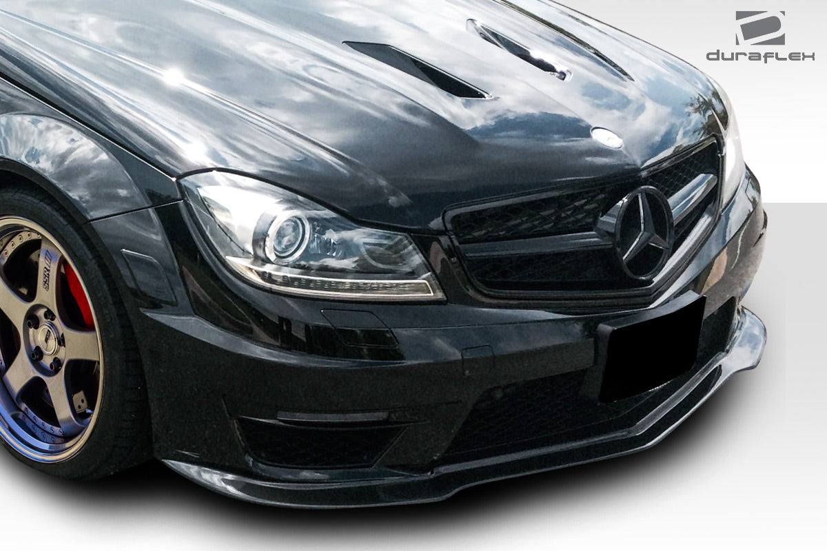 Extreme Dimensions Duraflex BS Look Front Lip Spoiler Compatible With 2012-2014 Mercedes C63 - 1 Piece - 112748