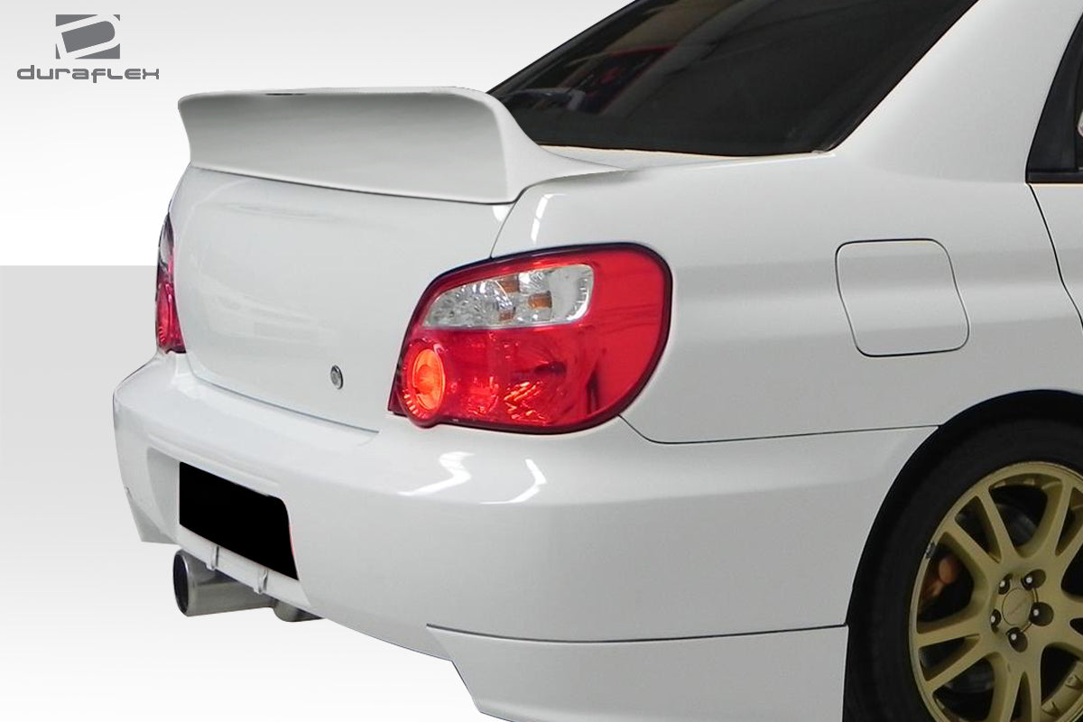 Extreme Dimensions Duraflex Downforce Wing Spoiler Compatible With 2002-2007 Subaru Impreza - 1 Piece - 112754