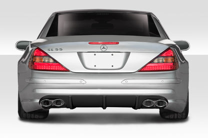 Extreme Dimensions Duraflex L Sport Rear Lip Add On Spoiler Compatible With 2003-2006 Mercedes SL - Mercedes - 1 Piece - 112755