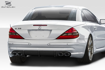 Extreme Dimensions Duraflex L Sport Rear Lip Add On Spoiler Compatible With 2003-2006 Mercedes SL - Mercedes - 1 Piece - 112755