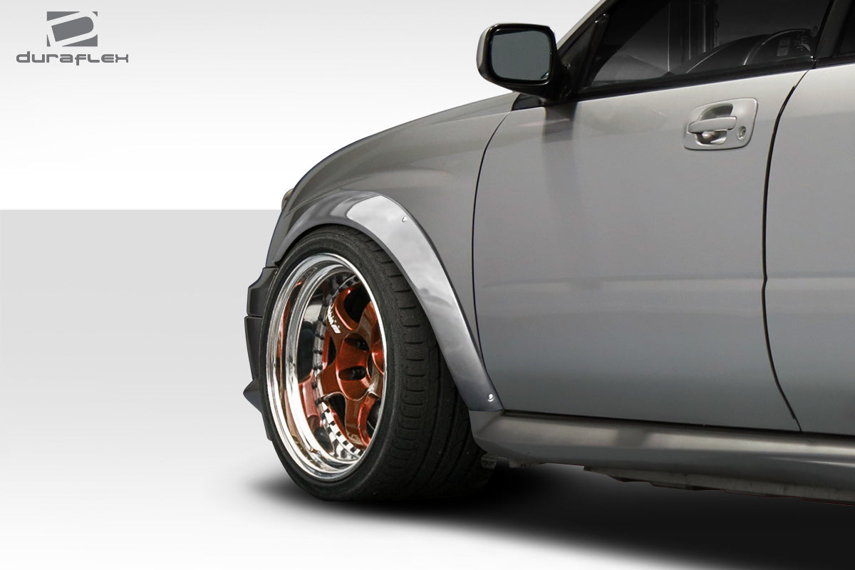 Extreme Dimensions Duraflex Rally Front Fenders Flare Compatible With 2004-2005 Subaru Impreza - 4 Piece - 112756