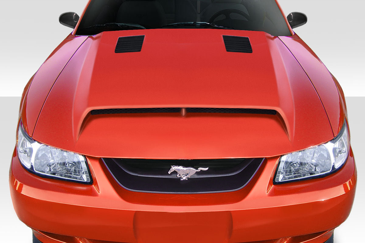 Extreme Dimensions Duraflex GT500 Look Hood Compatible With 1999-2004 Ford Mustang - 1 Piece - 112761