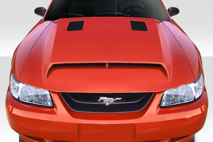 Extreme Dimensions Duraflex GT500 Look Hood Compatible With 1999-2004 Ford Mustang - 1 Piece - 112761