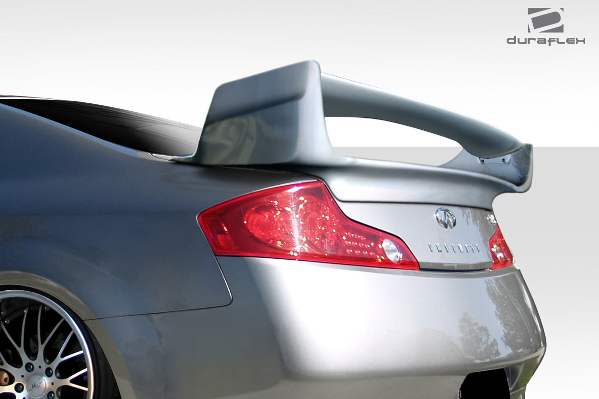 Extreme Dimensions Duraflex Vader Wing Spoiler Compatible With 2003-2007 Infiniti G Coupe - 1 Piece - 112762