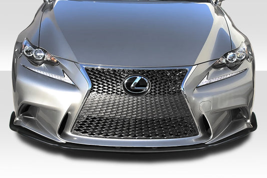 Extreme Dimensions Duraflex AM Design Front Lip Spoiler Compatible With 2014-2016 Lexus IS - 1 Piece - 112768