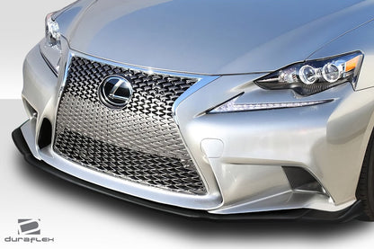 Extreme Dimensions Duraflex AM Design Front Lip Spoiler Compatible With 2014-2016 Lexus IS - 1 Piece - 112768
