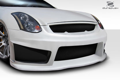 Extreme Dimensions Duraflex C-Spec Front Bumper Cover Compatible With 2003-2007 Infiniti G Coupe - 1 Piece - 112780