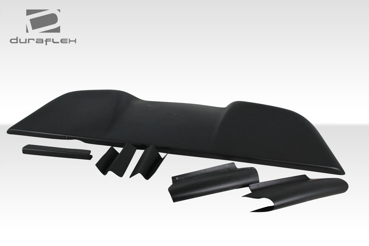 Extreme Dimensions Duraflex TS-1 Rear Lip Add On Spoiler Compatible With 2003-2008 Nissan 350Z - 6 Piece - 112782