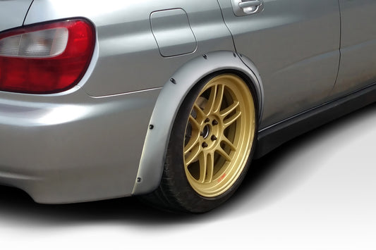 Extreme Dimensions Duraflex Race Rear Fender Flares Compatible With 2004-2007 Subaru Impreza - 4 Piece - 112784
