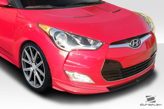 Extreme Dimensions Duraflex N Design Front Lip Spoiler Compatible With 2012-2017 Hyundai Veloster Non Turbo - 1 Piece - 112786