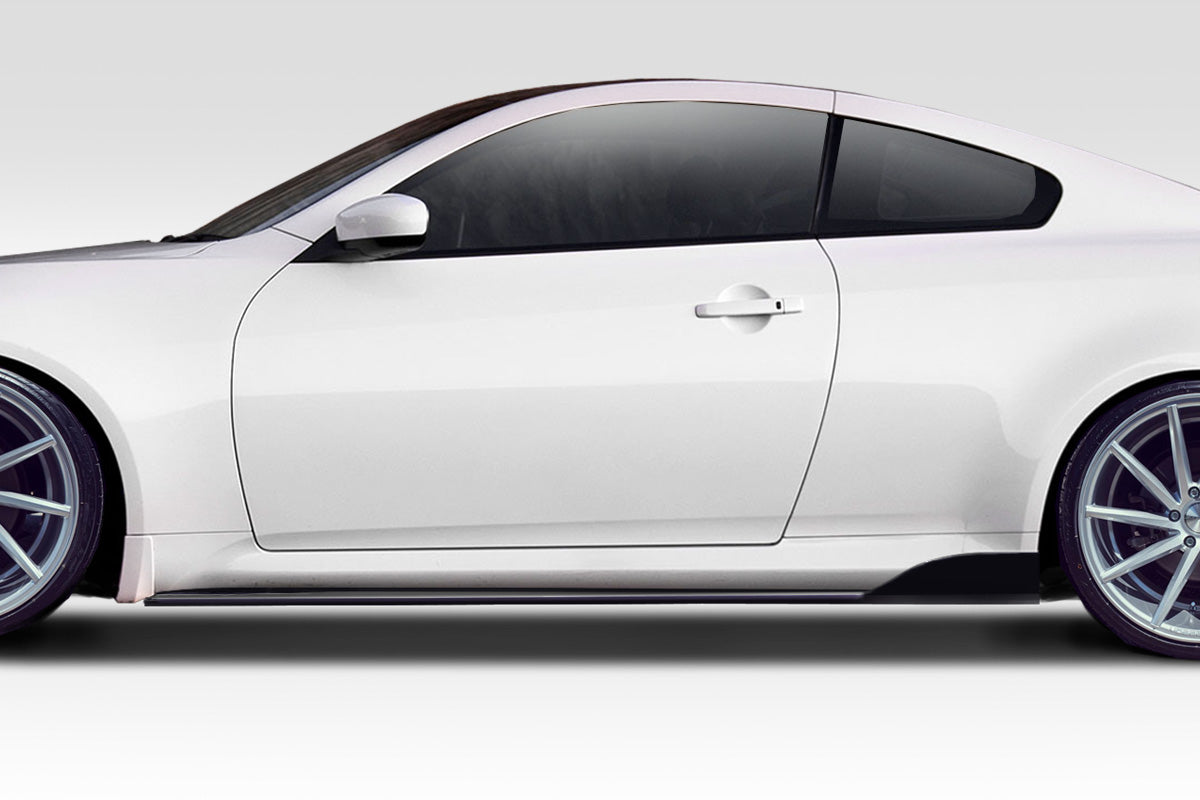 Extreme Dimensions Duraflex L-Sport Side Skirts Compatible With 2008-2015 Infiniti G Coupe - 2 Piece - 112792