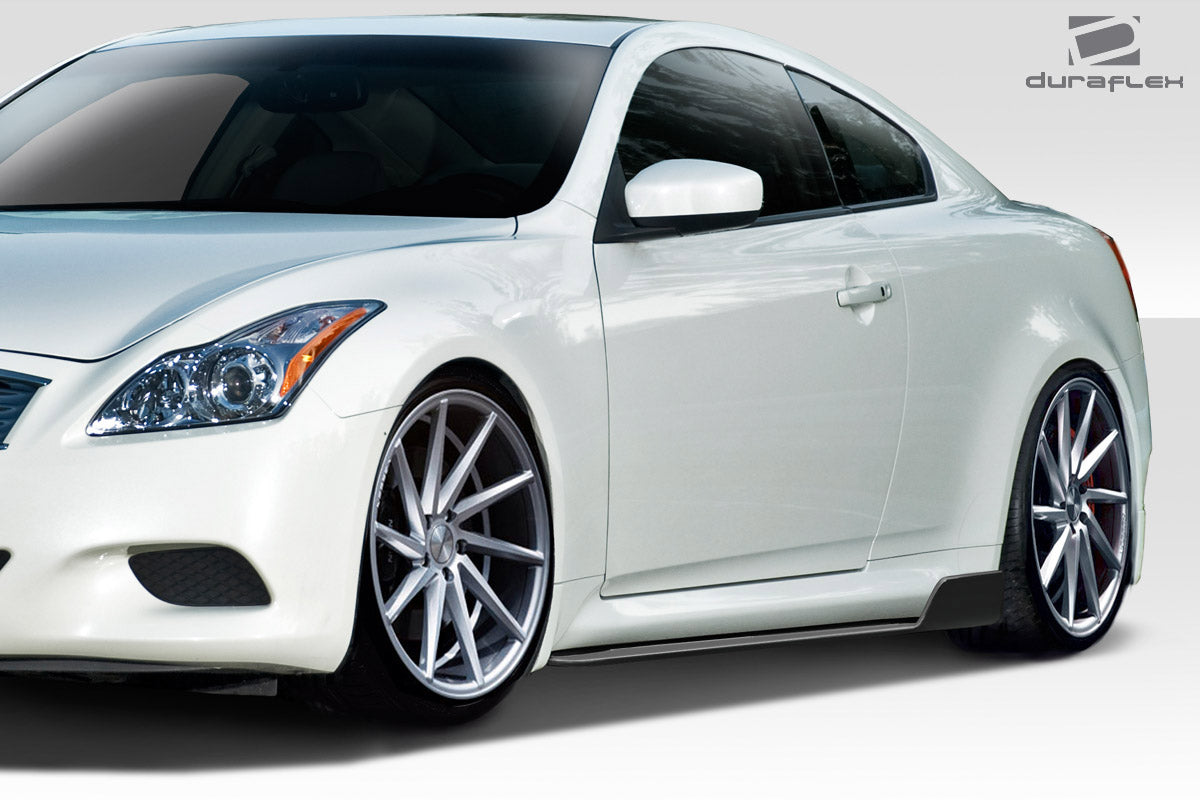 Extreme Dimensions Duraflex L-Sport Side Skirts Compatible With 2008-2015 Infiniti G Coupe - 2 Piece - 112792