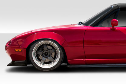 Extreme Dimensions Duraflex Circuit Front Fenders Flare Compatible With 1990-1997 Mazda Miata - 2 Piece - 112794