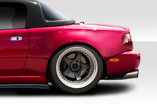 Extreme Dimensions Duraflex Circuit Rear Fender Flares Compatible With 1990-1997 Mazda Miata - 2 Piece - 112795