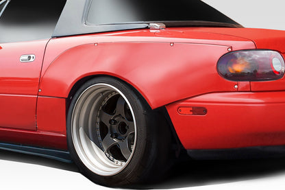 Extreme Dimensions Duraflex Circuit Rear Fender Flares Compatible With 1990-1997 Mazda Miata - 2 Piece - 112795