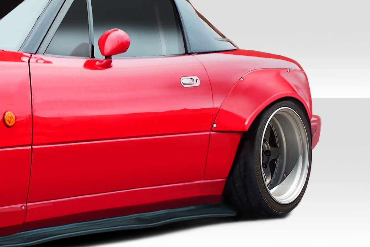 Extreme Dimensions Duraflex Circuit Rear Fender Flares Compatible With 1990-1997 Mazda Miata - 2 Piece - 112795