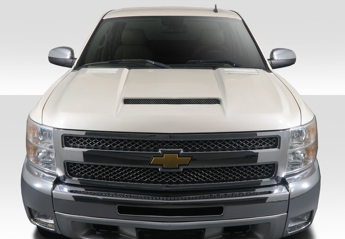 Extreme Dimensions Duraflex RK-S Hood Compatible With 2007-2013 Chevrolet Silverado - 1 Piece - 112797