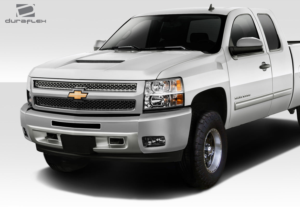 Extreme Dimensions Duraflex RK-S Hood Compatible With 2007-2013 Chevrolet Silverado - 1 Piece - 112797