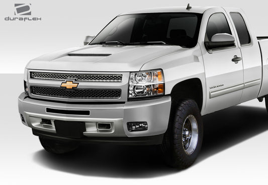 Extreme Dimensions Duraflex RK-S Hood Compatible With 2007-2013 Chevrolet Silverado - 1 Piece - 112797
