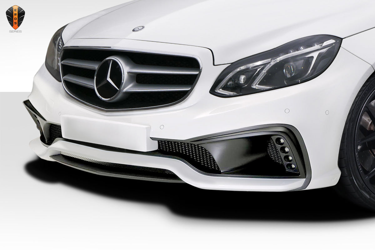 Extreme Dimensions Duraflex Eros Version 2 Front Bumper Cover Compatible With 2014-2016 Mercedes E Class - 1 Piece - 112803
