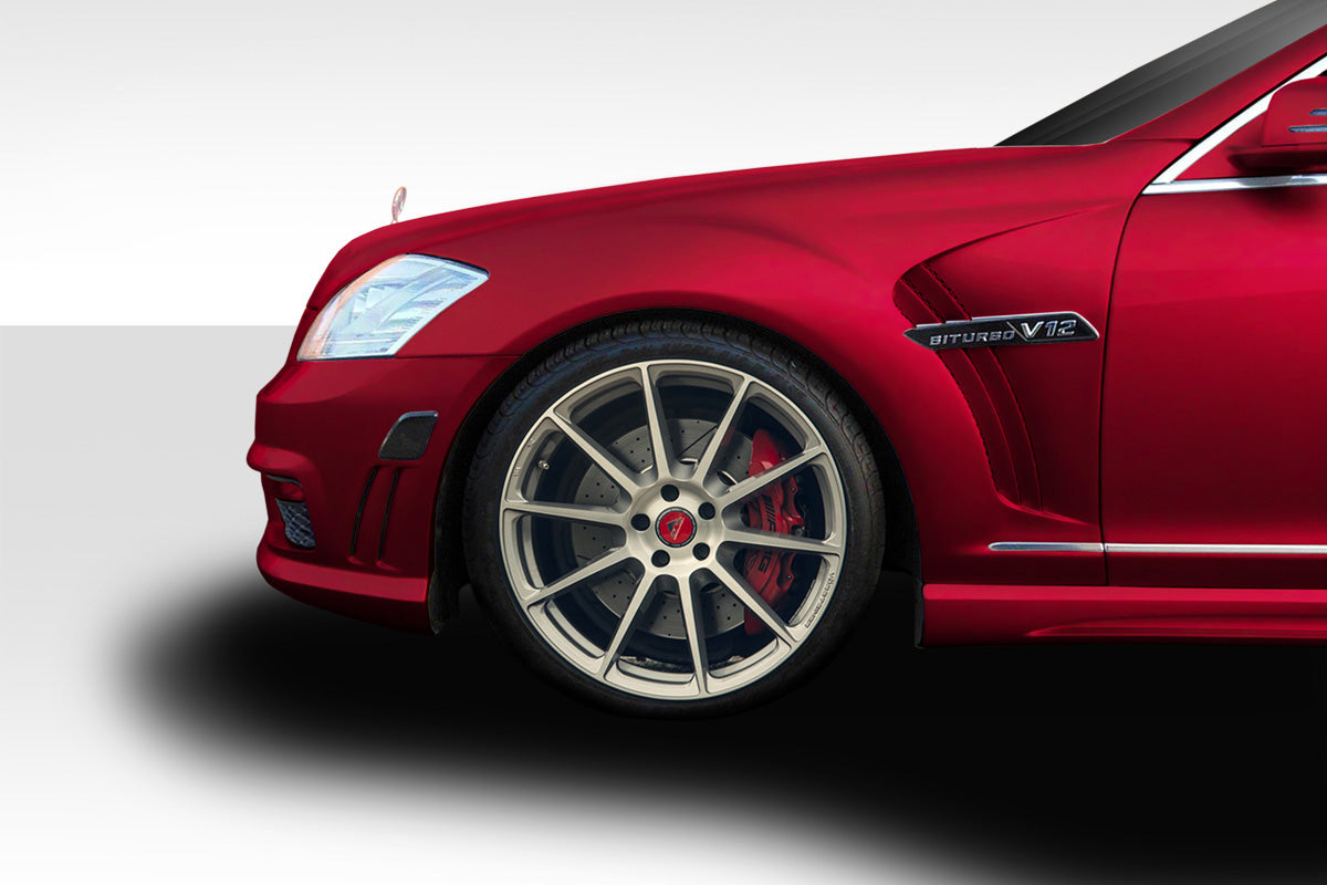 Extreme Dimensions Duraflex Eros Version 2 Fender Compatible With 2007-2013 Mercedes S Class - 2 Piece - 112812