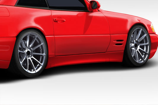Extreme Dimensions Duraflex BR-S Side Skirts Rocker Panels Compatible With 1990-2002 Mercedes SL - Mercedes - 2 Piece - 112840